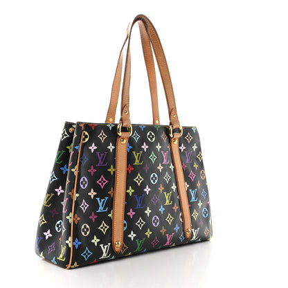 Louis Vuitton Monogram Multicolor Aurelia MM Black 3 of 13