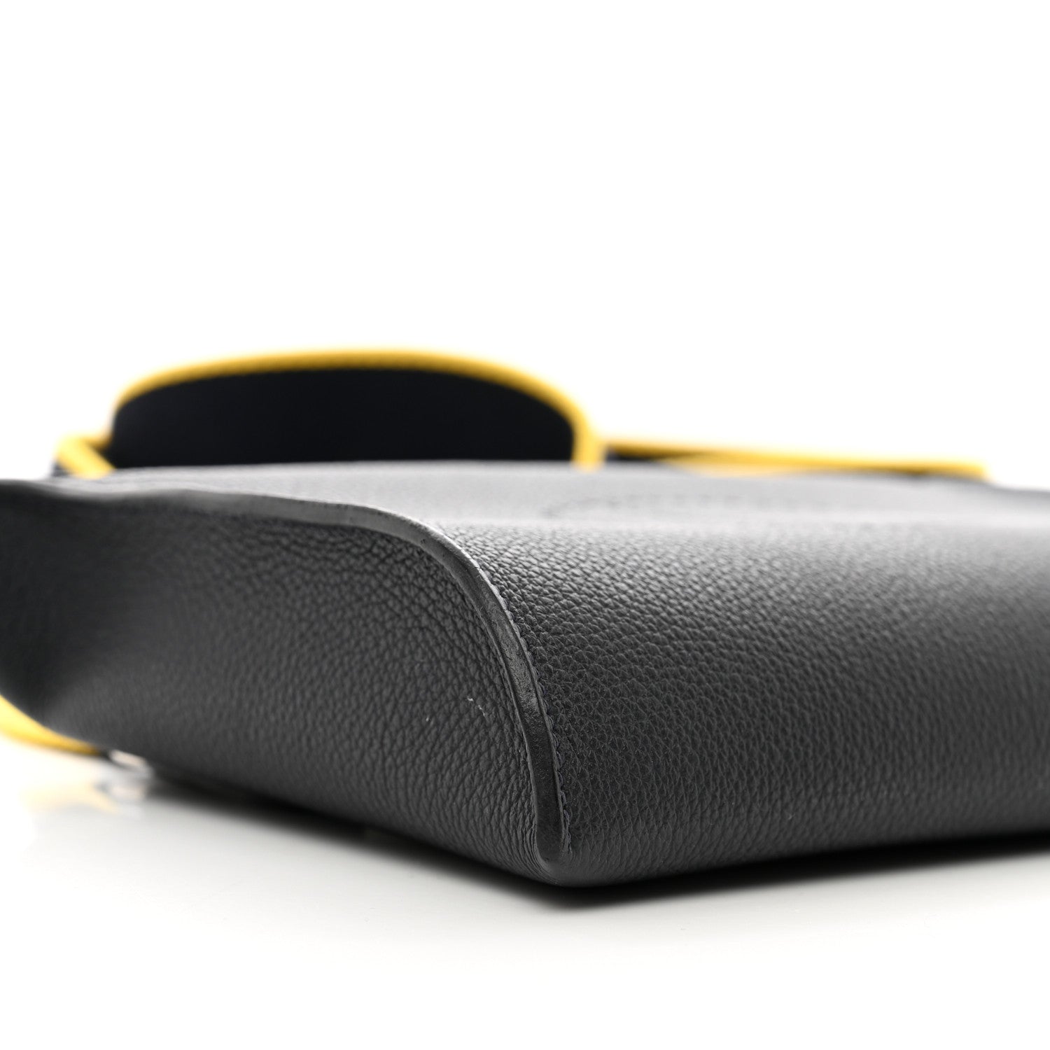 Hermes Togo Videpoches Caban Jaune De Naples Indigo 7 of 8