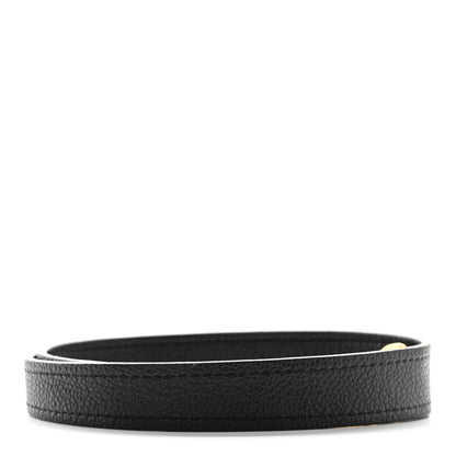 Louis Vuitton Calfskin Shoulder Strap Black 2 of 5