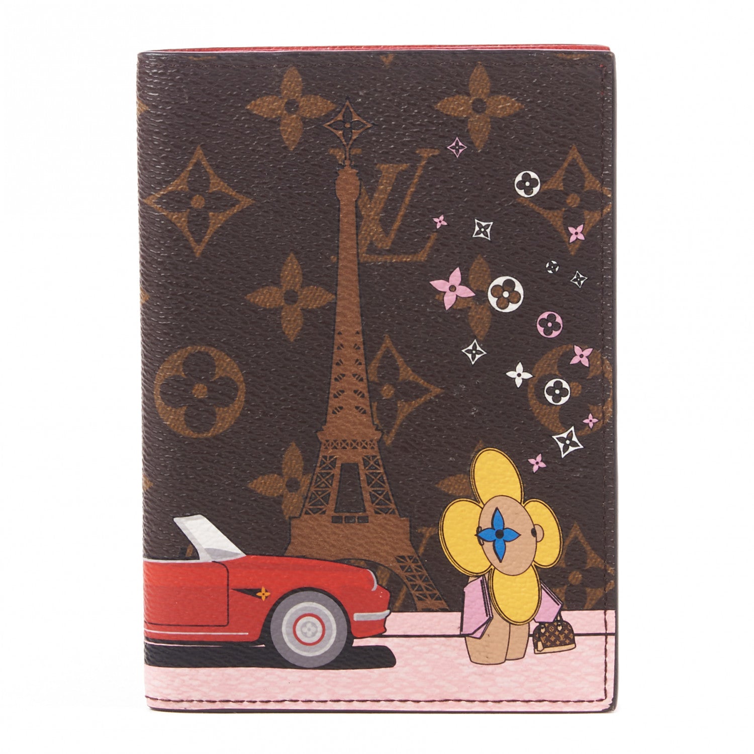 Louis Vuitton Monogram 2019 Christmas Animation Passport Cover Rouge 1 of 7