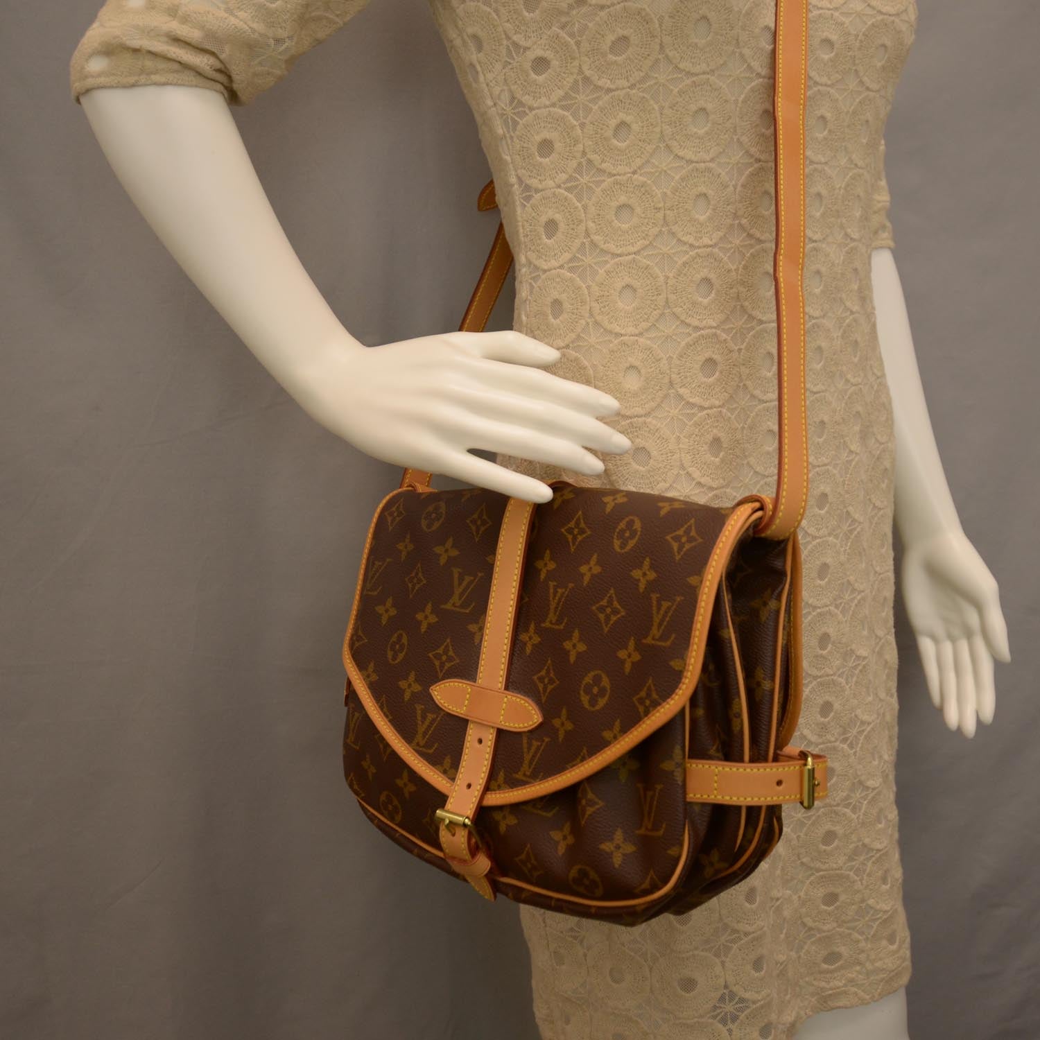 Louis Vuitton Monogram Saumur 30 2 of 7