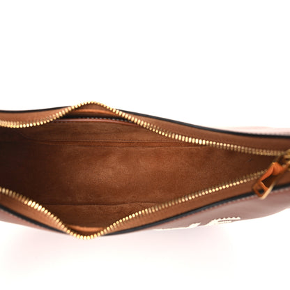 Celine Smooth Calfskin Medium Ava Logo Shoulder Bag Tan 5 of 8