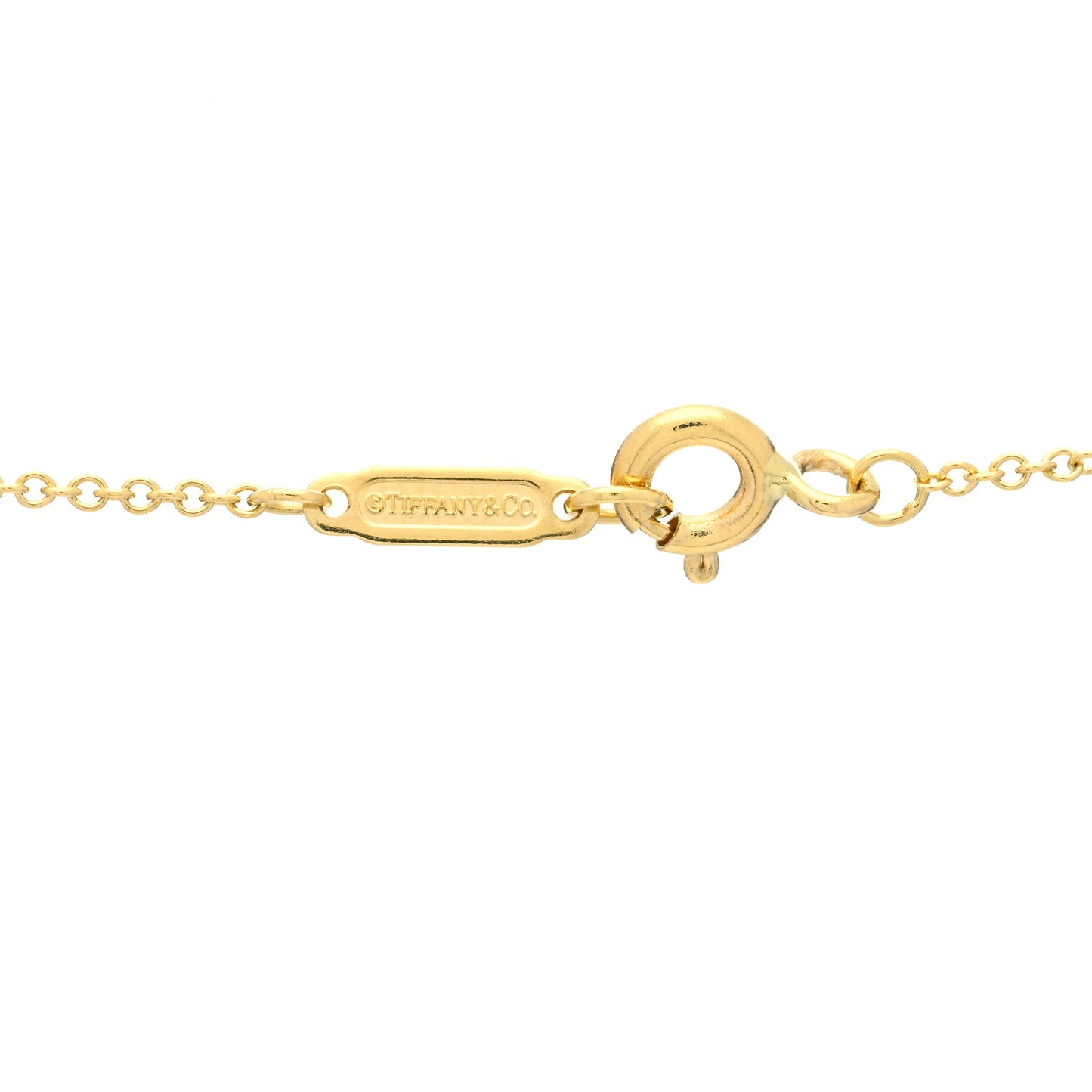 18K Yellow Gold Diamond Atlas Pierced Pendant Necklace