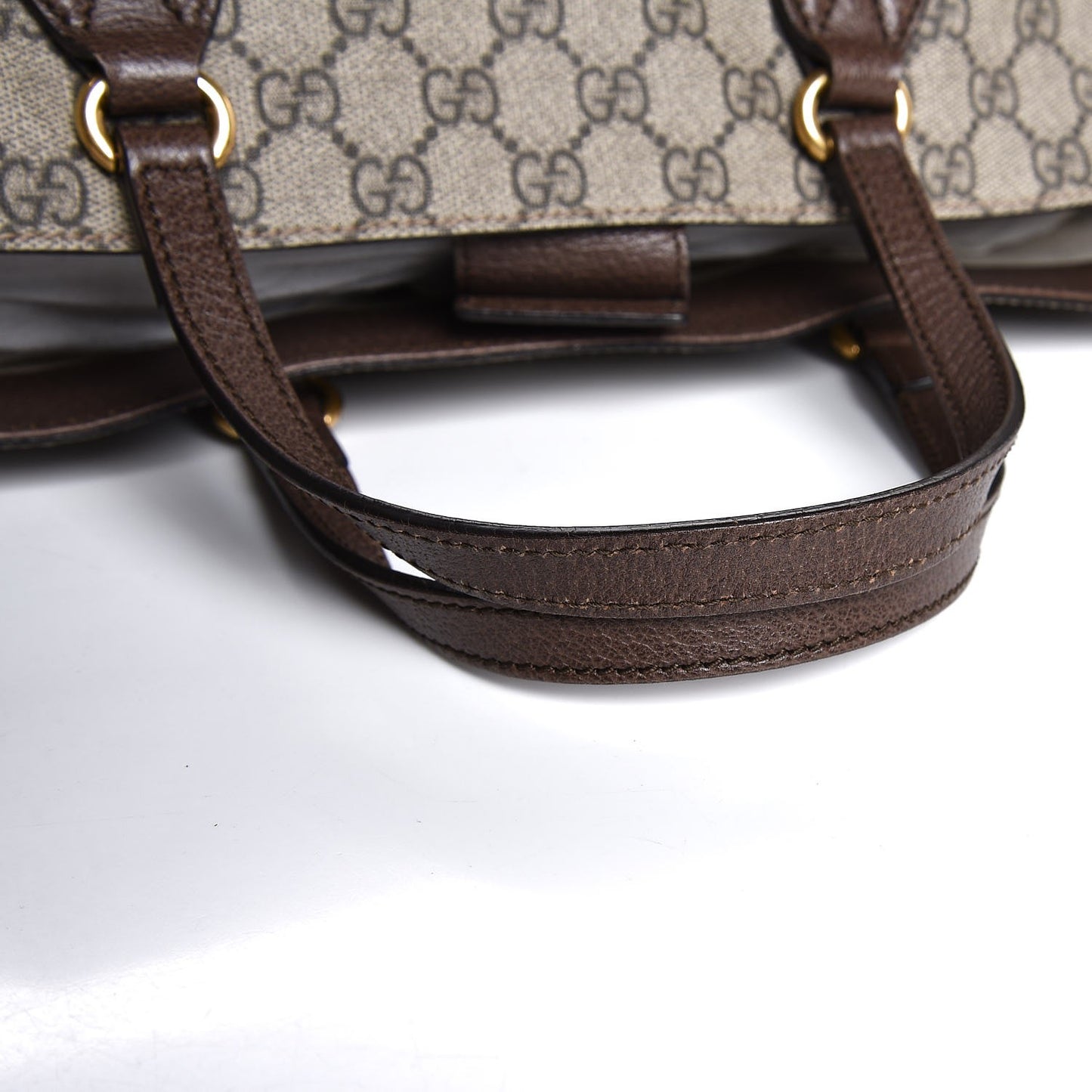 Soft GG Supreme Monogram Courrier Medium Crossbody Tote Beige New Acero