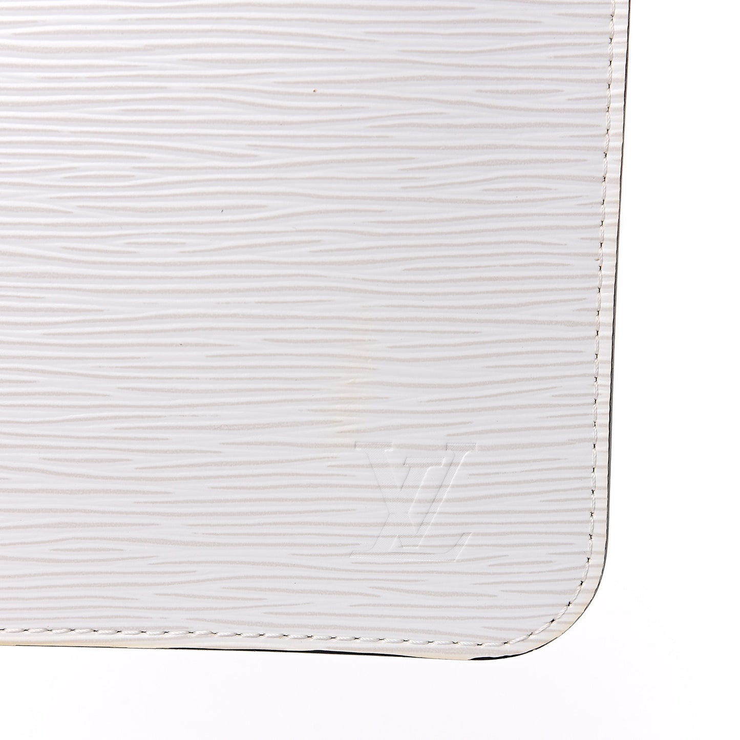 Epi Neverfull Pochette MM GM White