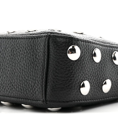 Khaite Pebbled Sport Calfskin Studded Small Elena Black 9 of 10