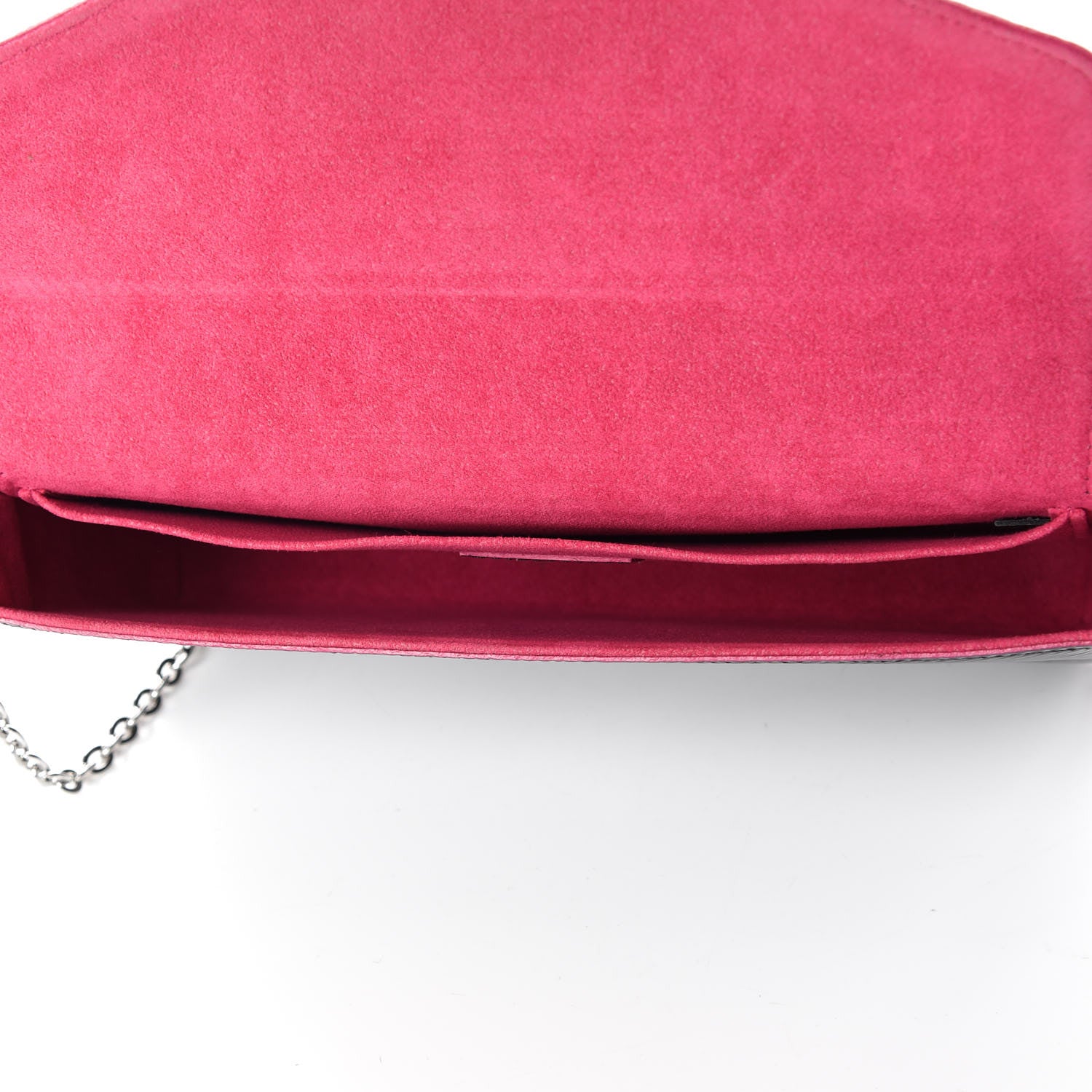 Louis Vuitton Epi Pochette Felicie Black Hot Pink 6 of 11
