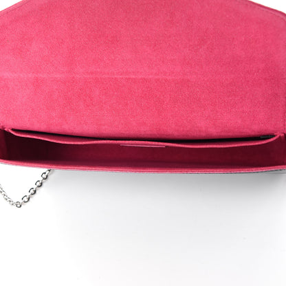 Louis Vuitton Epi Pochette Felicie Black Hot Pink 6 of 11