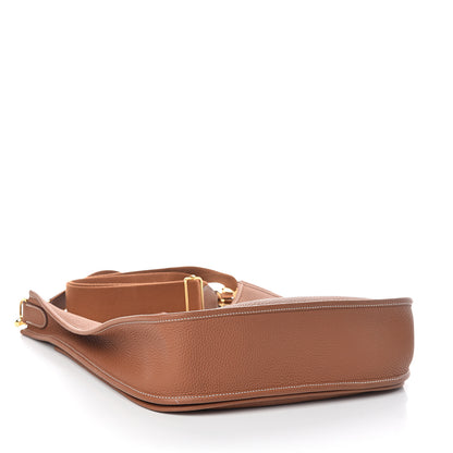 Hermes Taurillon Clemence Evelyne III GM Gold 4 of 10