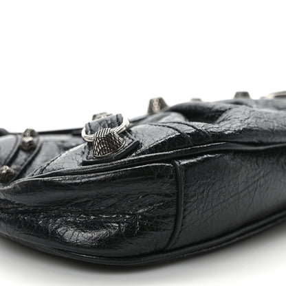 Balenciaga Agneau Arena Le Cagole Mini Purse With Chain Black 7 of 8