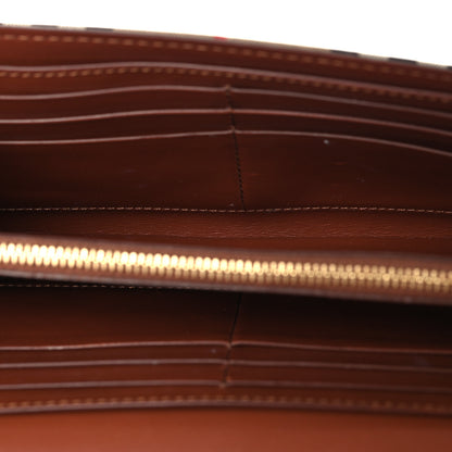 Burberry Grainy Calfskin Vintage Check Wallet With Detachable Strap Archive Beige Tan 5 of 13
