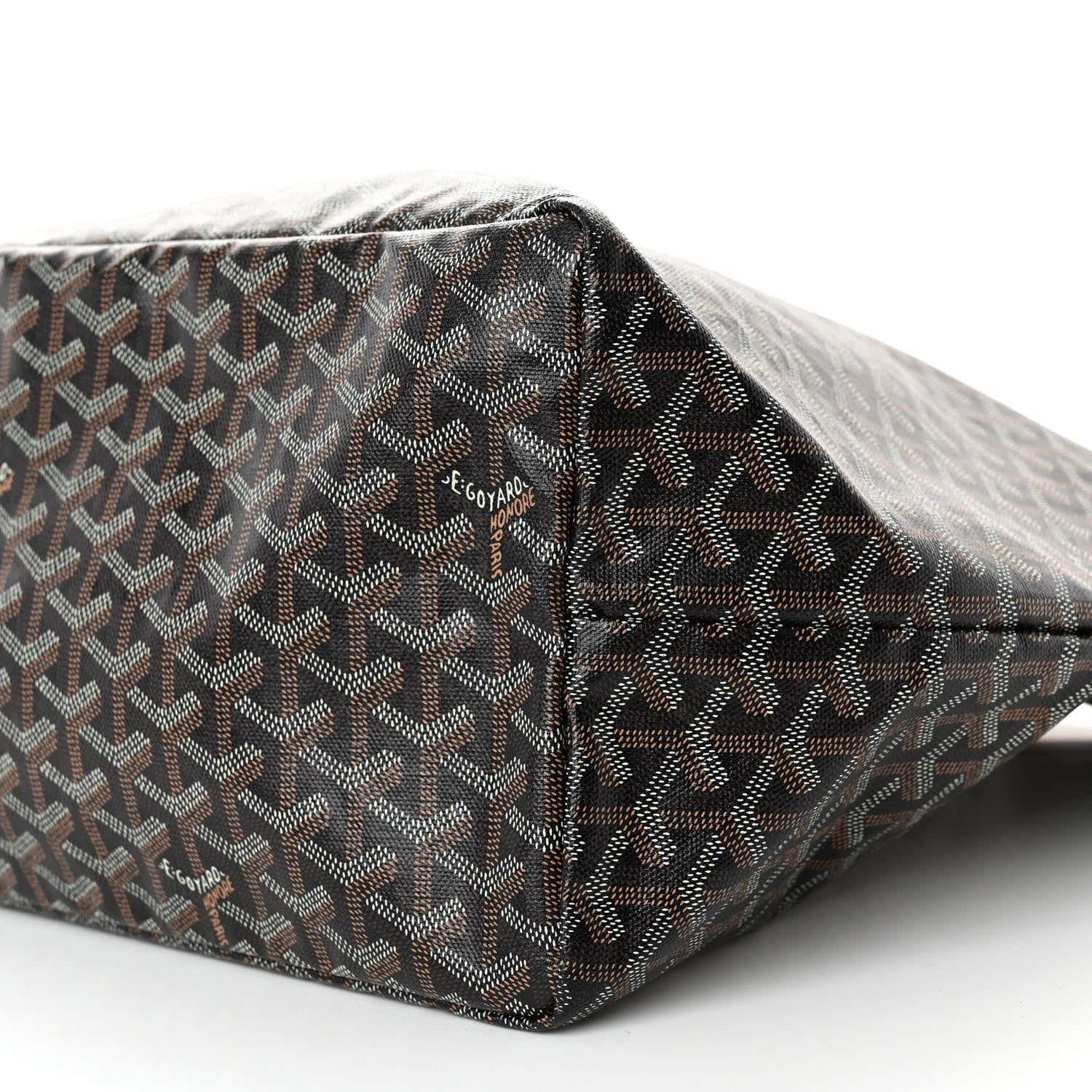 Goyard Goyardine Saint Louis GM Black Gold 11 of 11