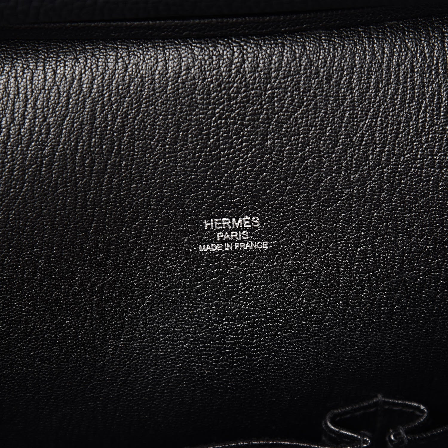 Hermes Taurillon Clemence Jypsiere 28 Black 6 of 11