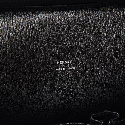 Hermes Taurillon Clemence Jypsiere 28 Black 6 of 11