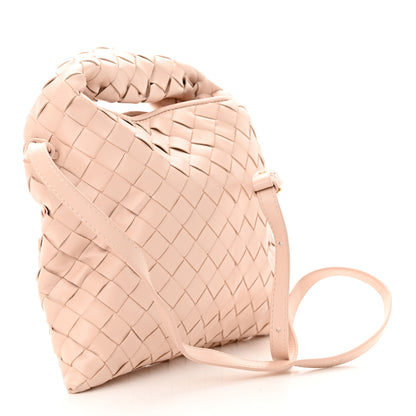 Bottega Veneta Calfskin Intrecciato Mini Hop Lotus 3 of 10
