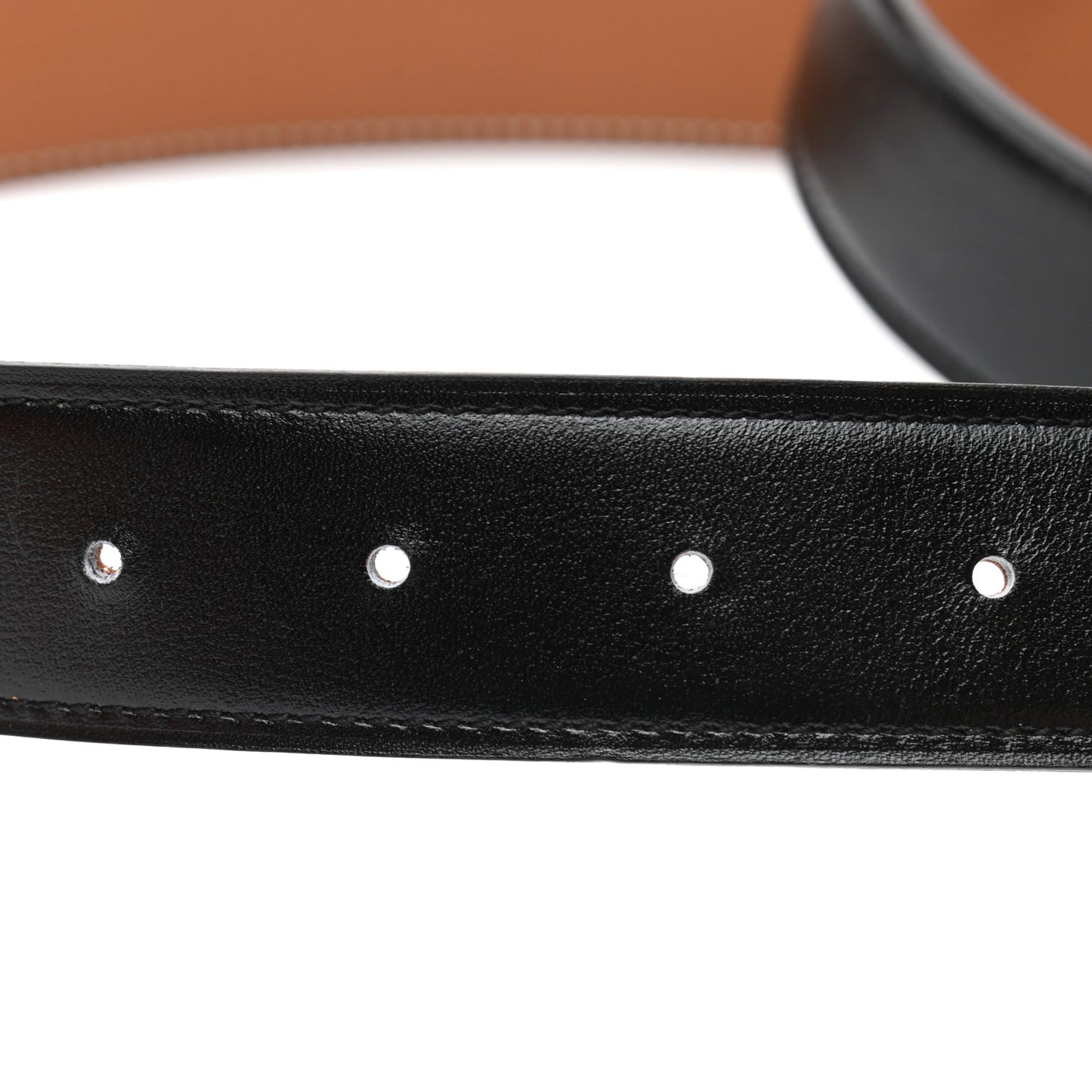 Box Togo H Belt 95 Black Gold