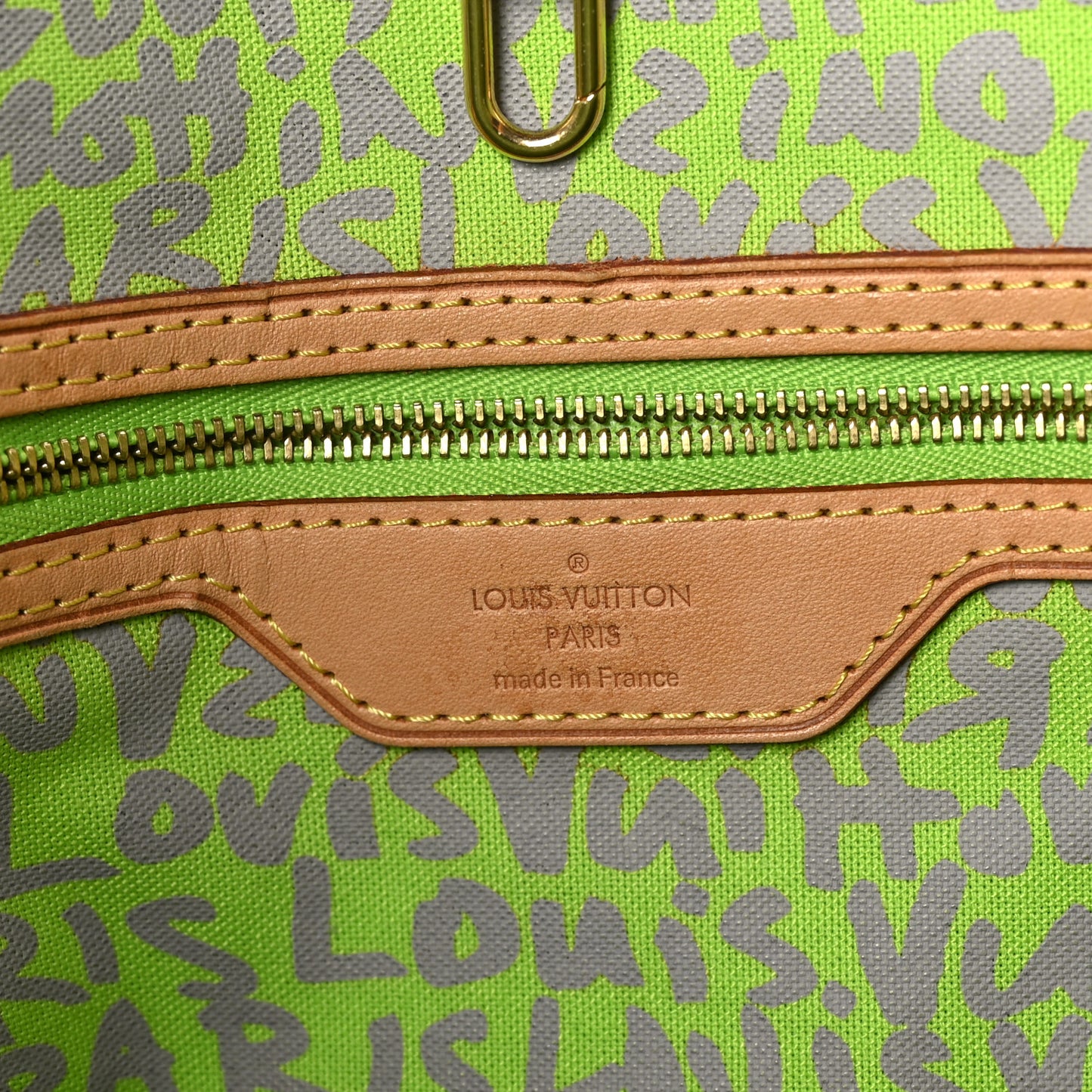 Monogram Graffiti Neverfull GM Green