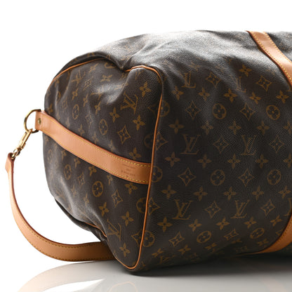 Louis Vuitton Monogram Keepall Bandouliere 55 8 of 17