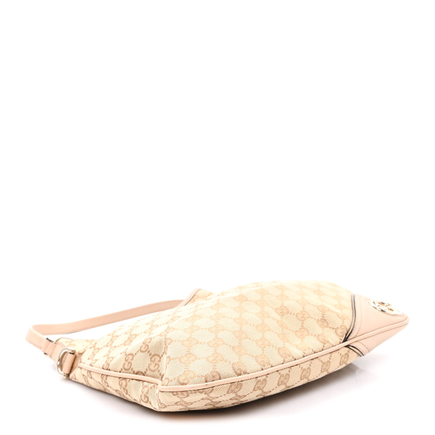 Monogram Medium New Britt Hobo Beige