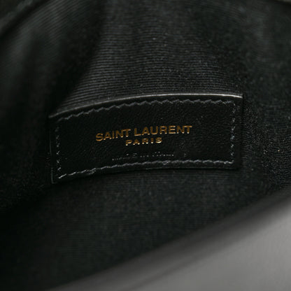 Saint Laurent Grain De Poudre Uptown Baby Pouch Black 6 of 7