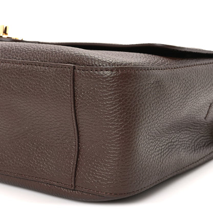 Chanel Grained Calfskin Small Souplissimo Maxi Flap Brown 9 of 10