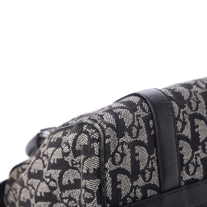 Christian Dior Denim Monogram Boston Navy 13 of 22
