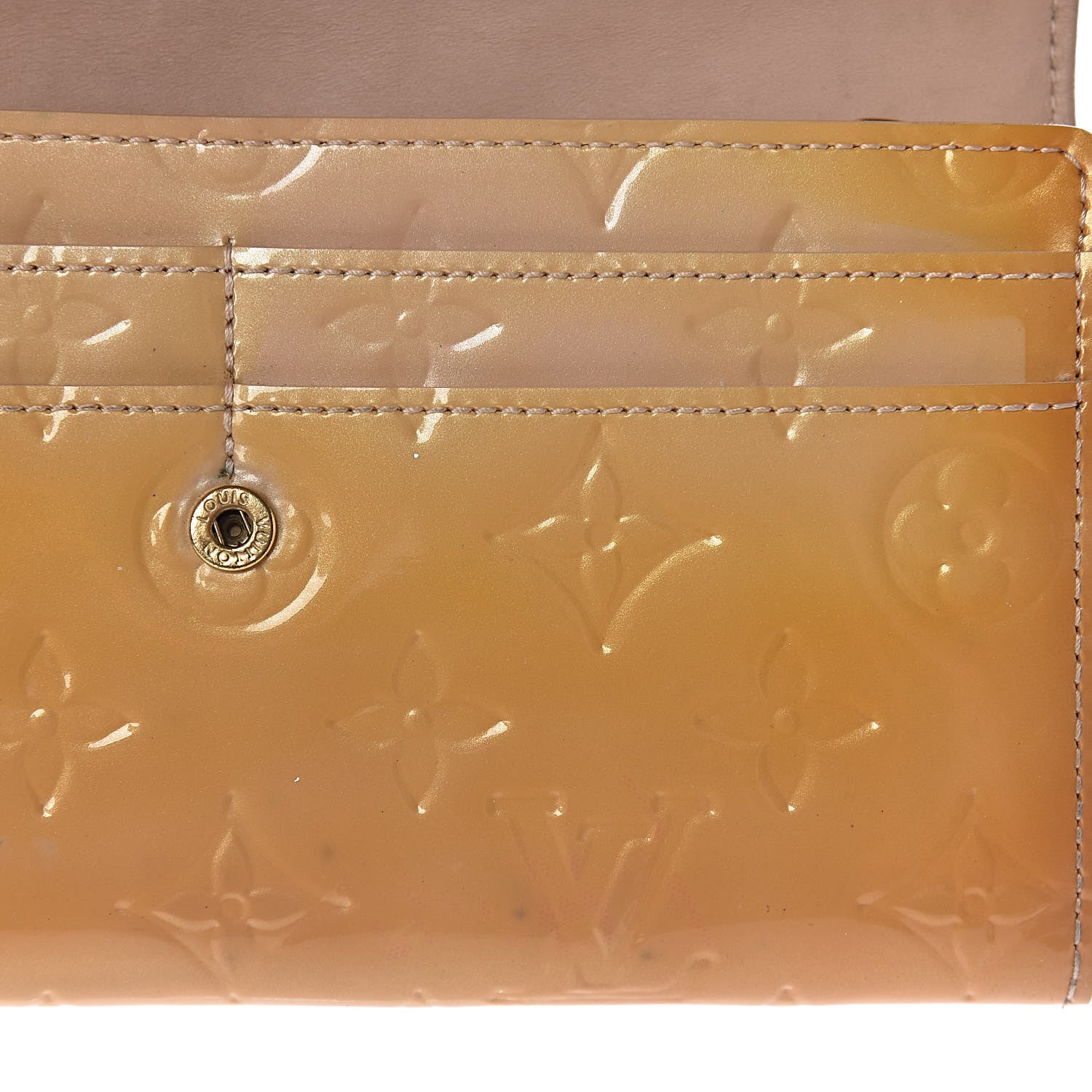 Louis Vuitton Vernis Sarah Wallet Noisette 13 of 14