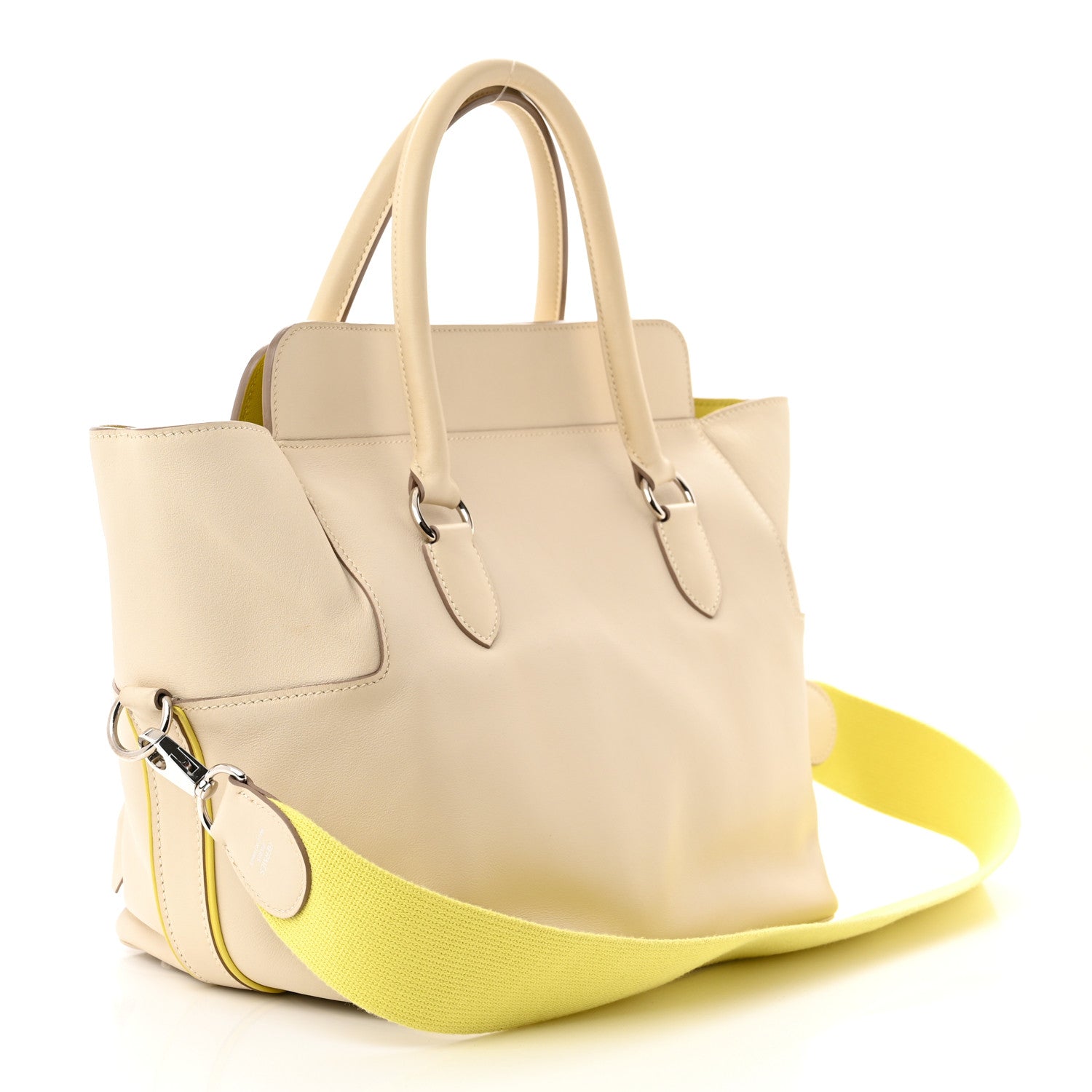 Hermes Swift Verso Toolbox 26 Craie Soufre 3 of 16