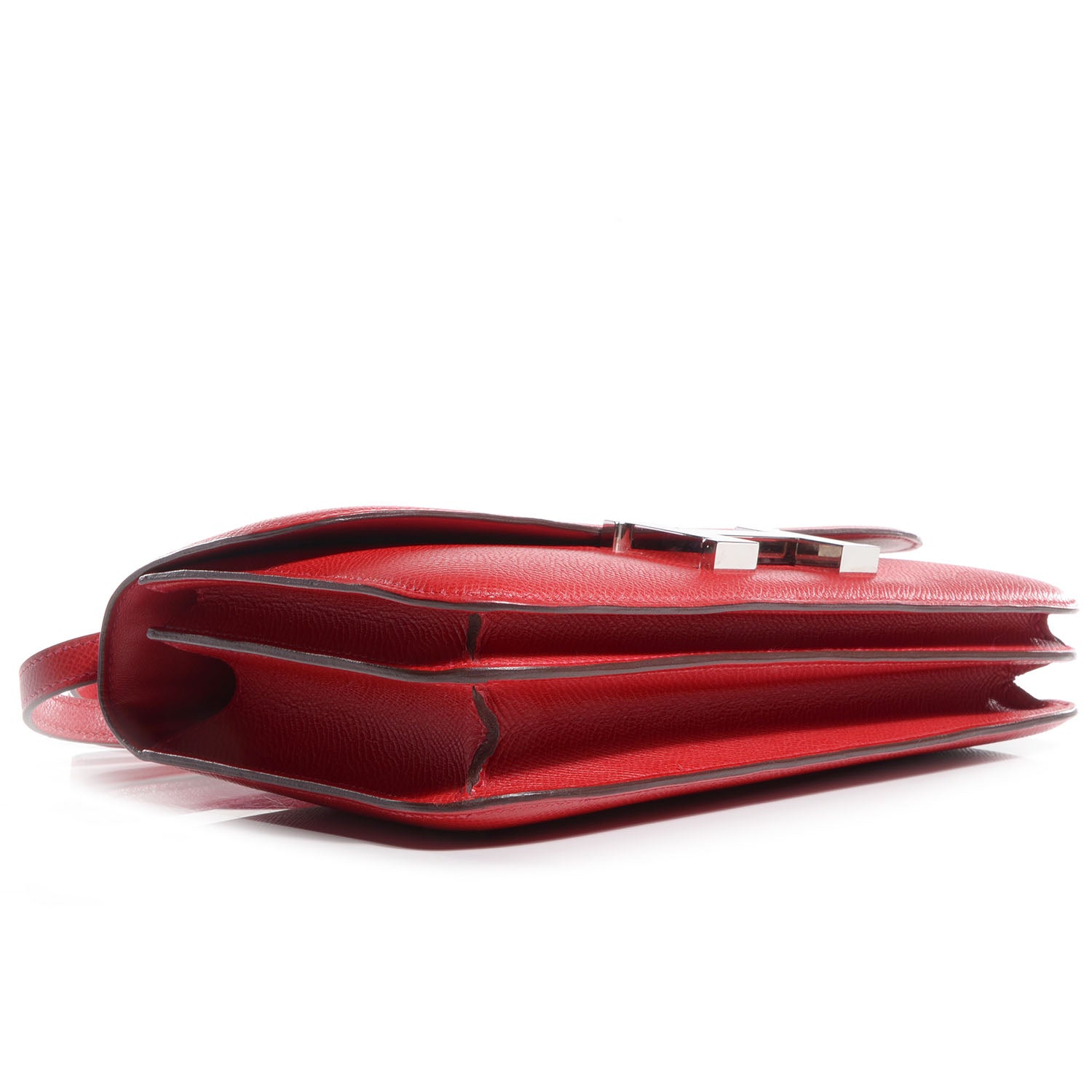 Hermes Epsom Constance Elan 25 Rouge Casaque 4 of 9