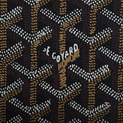 Goyard Goyardine Majordome 45 Soft Suitcase Black Gold 6 of 10