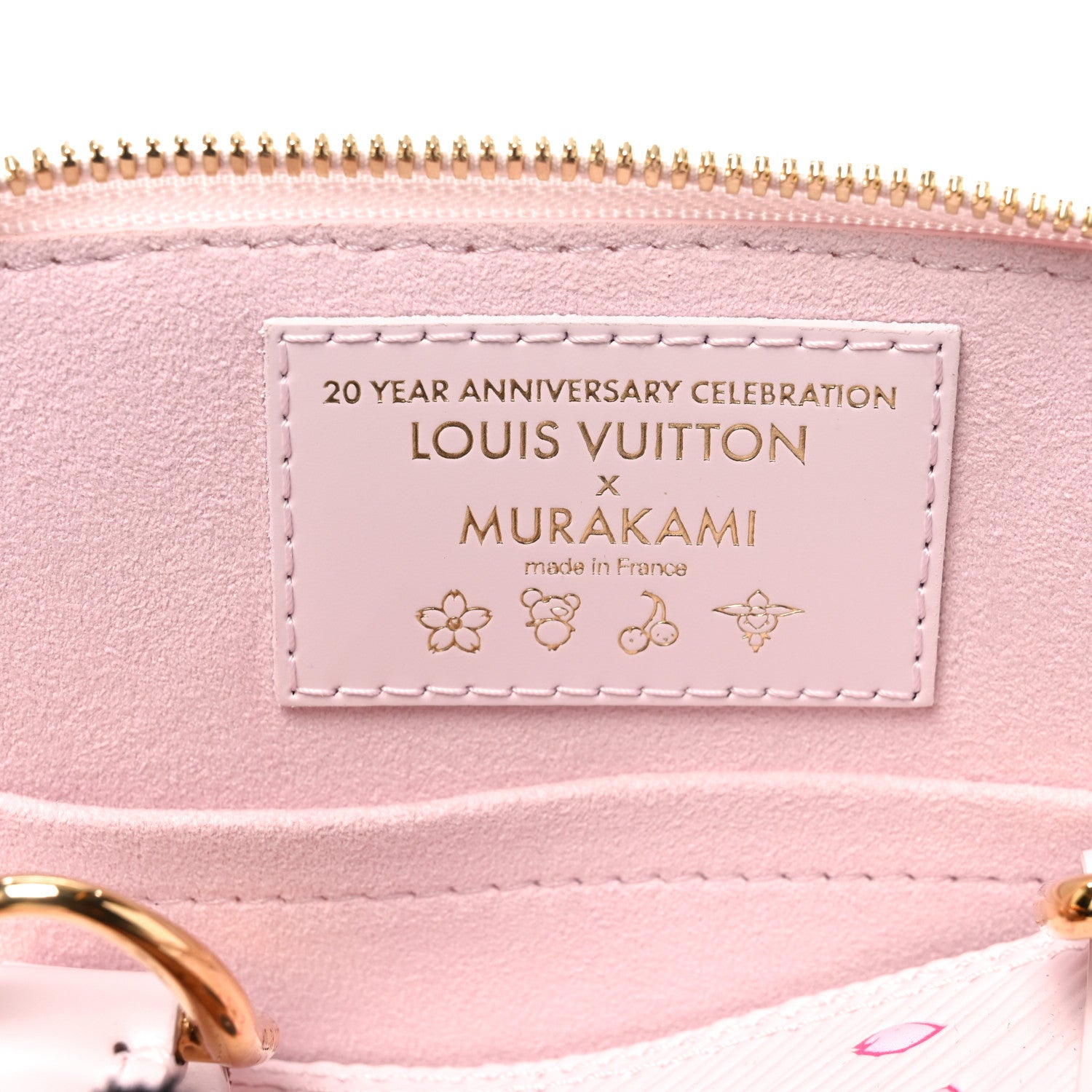 Louis Vuitton LV X TM Epi Cherry Blossom Alma BB Pink 6 of 9