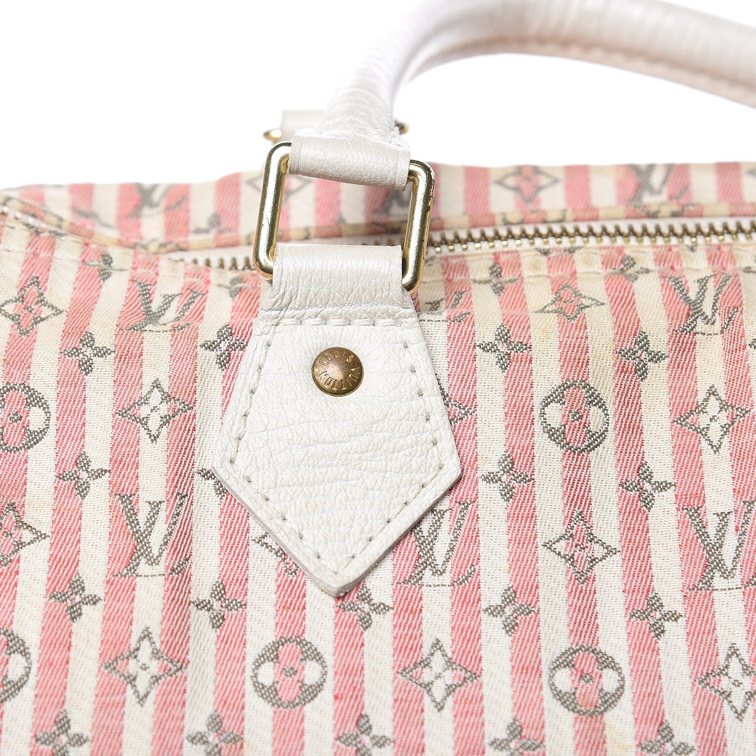 Louis Vuitton Mini Lin Croisette Speedy 30 Rouge 18 of 22