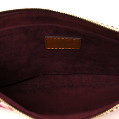Louis Vuitton Jacquard Since 1854 Neverfull MM GM Pochette Bordeaux 5 of 8