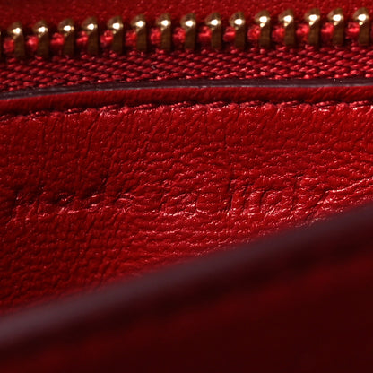 Celine Box Calfskin Small Classic Box Flap Bag Red 6 of 10