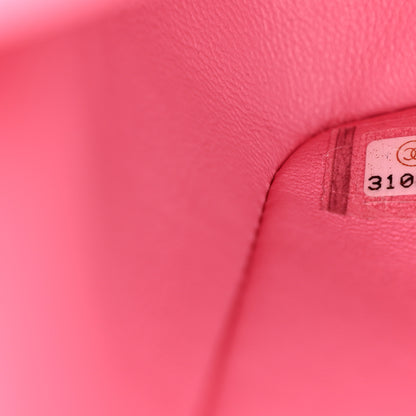 Chanel Caviar Quilted Medium Double Flap Pink 7 of 12