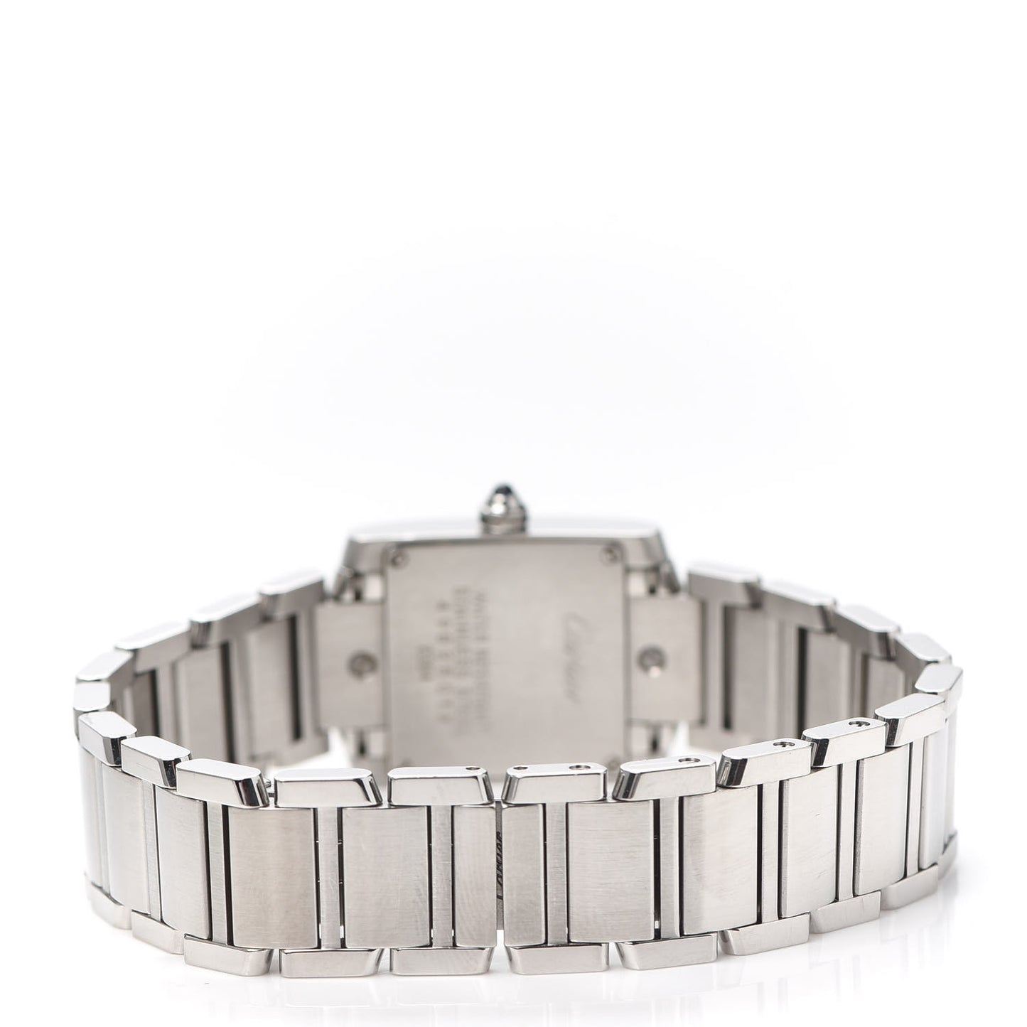 Stainless Steel 20mm Tank Francaise Quartz Watch