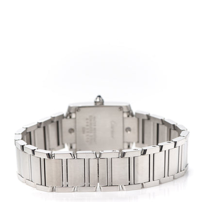 Cartier Stainless Steel 20mm Tank Francaise Quartz Watch 3 of 6