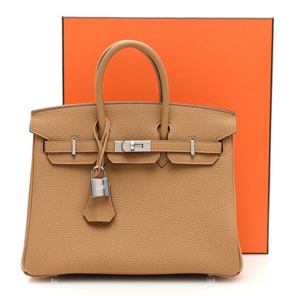 Hermes Togo Birkin 25 Biscuit 11 of 11