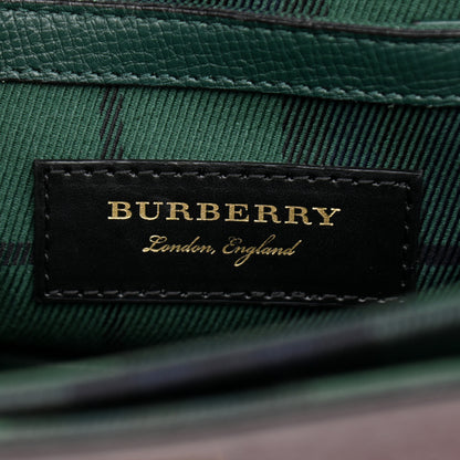 Burberry Grainy Calfskin Broguing Tassel Fringe Small Macken Crossbody Bag Multicolor 7 of 15