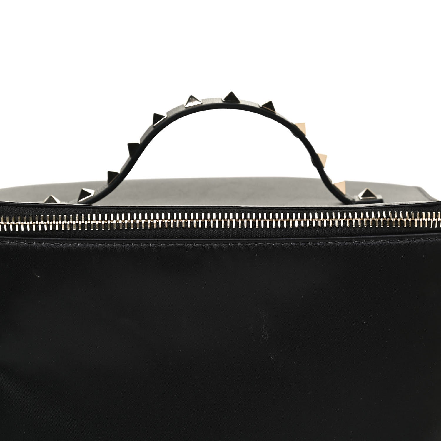 Valentino Garavani Satin Rockstud Vanity Case Black 8 of 10