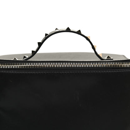 Valentino Garavani Satin Rockstud Vanity Case Black 8 of 10