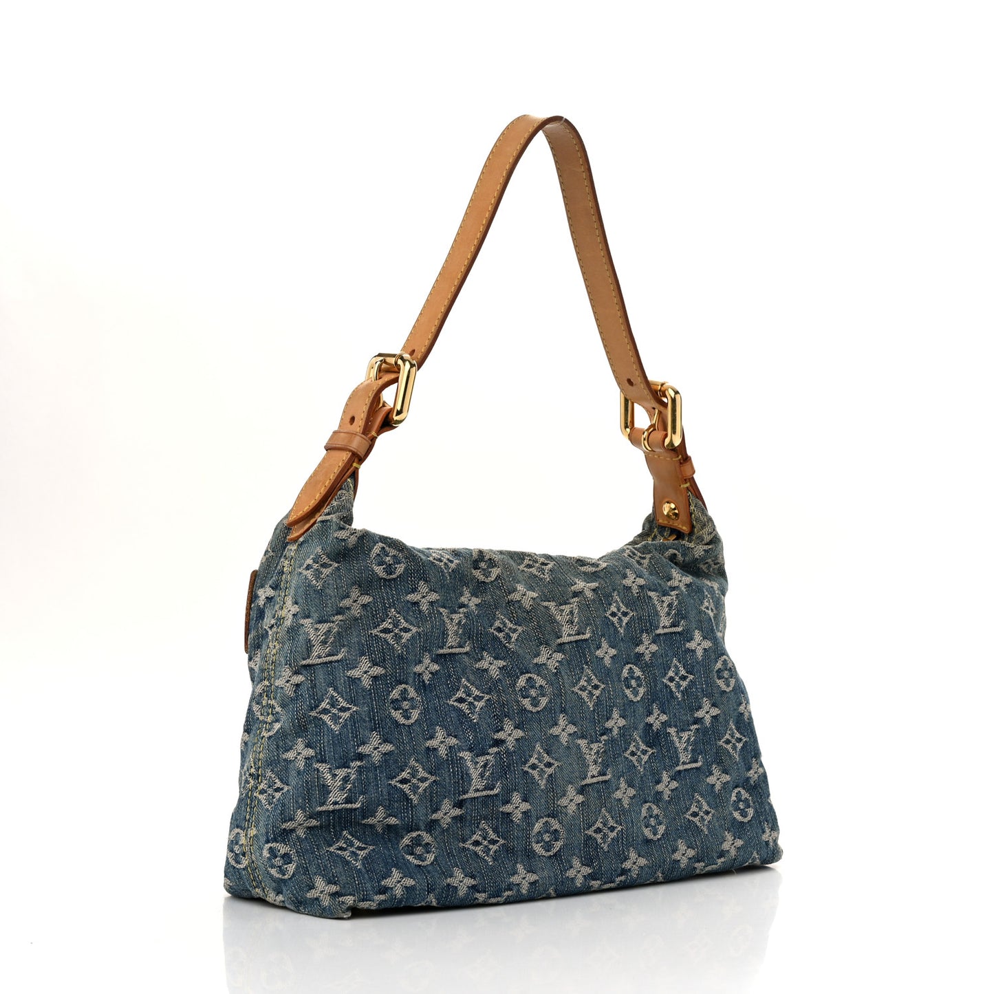 Monogram Denim Baggy PM Blue