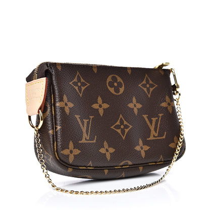 Louis Vuitton Monogram Mini Pochette Accessories 2 of 7