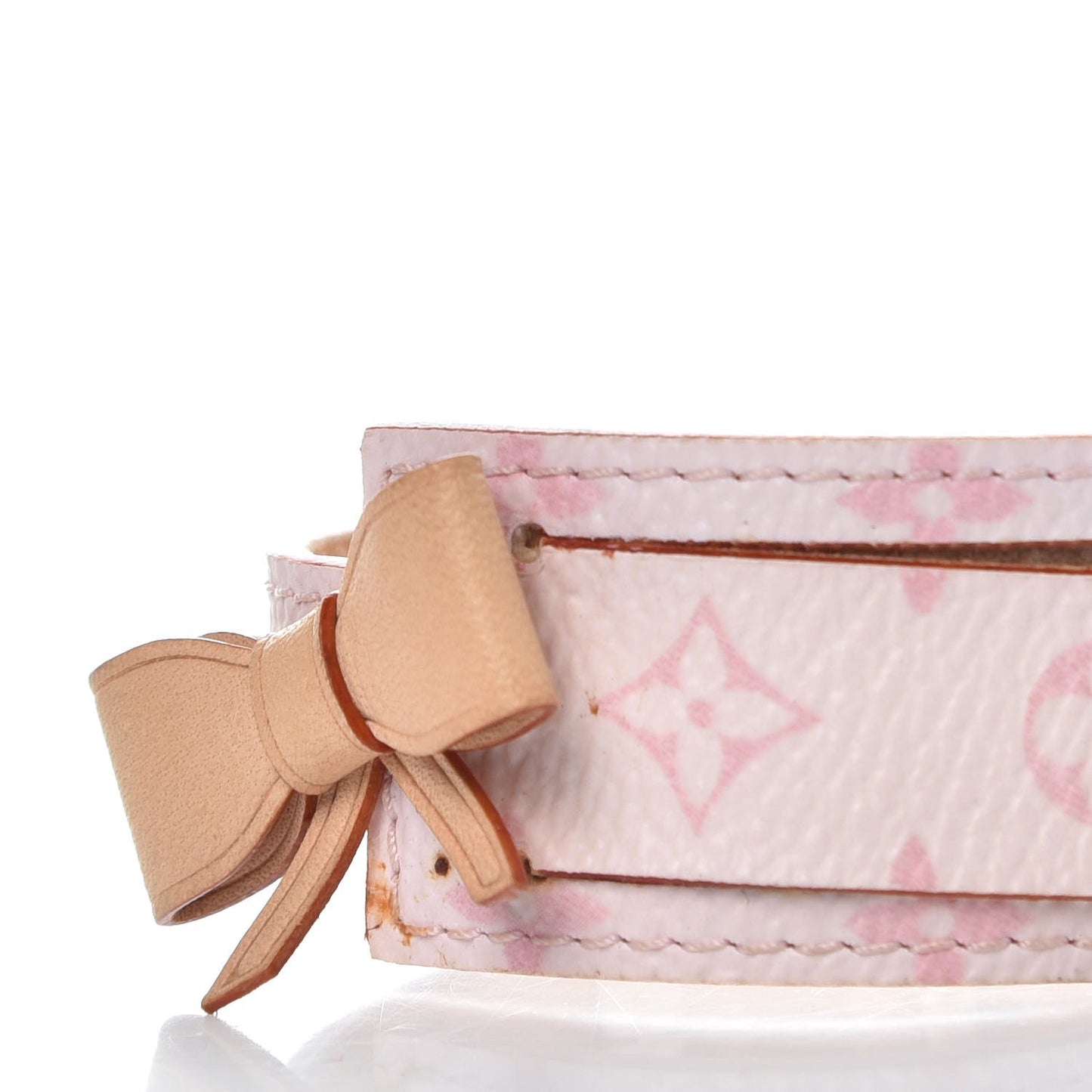 Monogram Cherry Blossom Address Wish Bracelet Pink