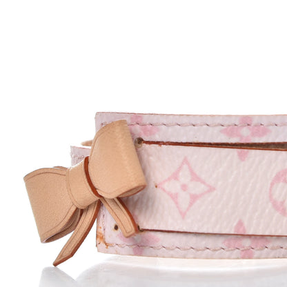 Louis Vuitton Monogram Cherry Blossom Address Wish Bracelet Pink 6 of 6