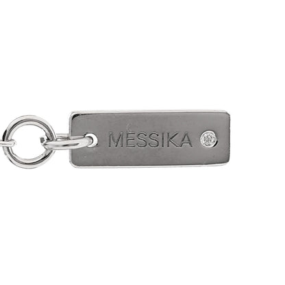 Messika 18K White Gold Diamond LM Move Uno Pave Pendant Necklace 5 of 7