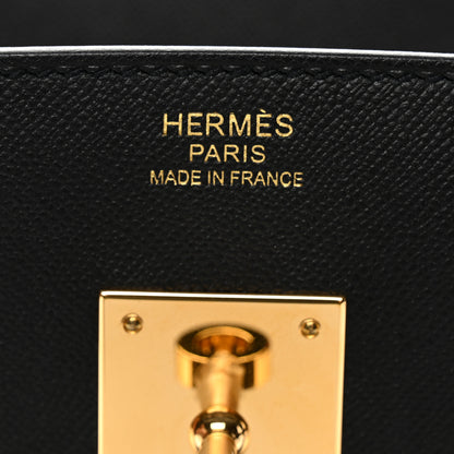 Hermes Madame Calfskin Birkin Sellier 30 Black 6 of 11