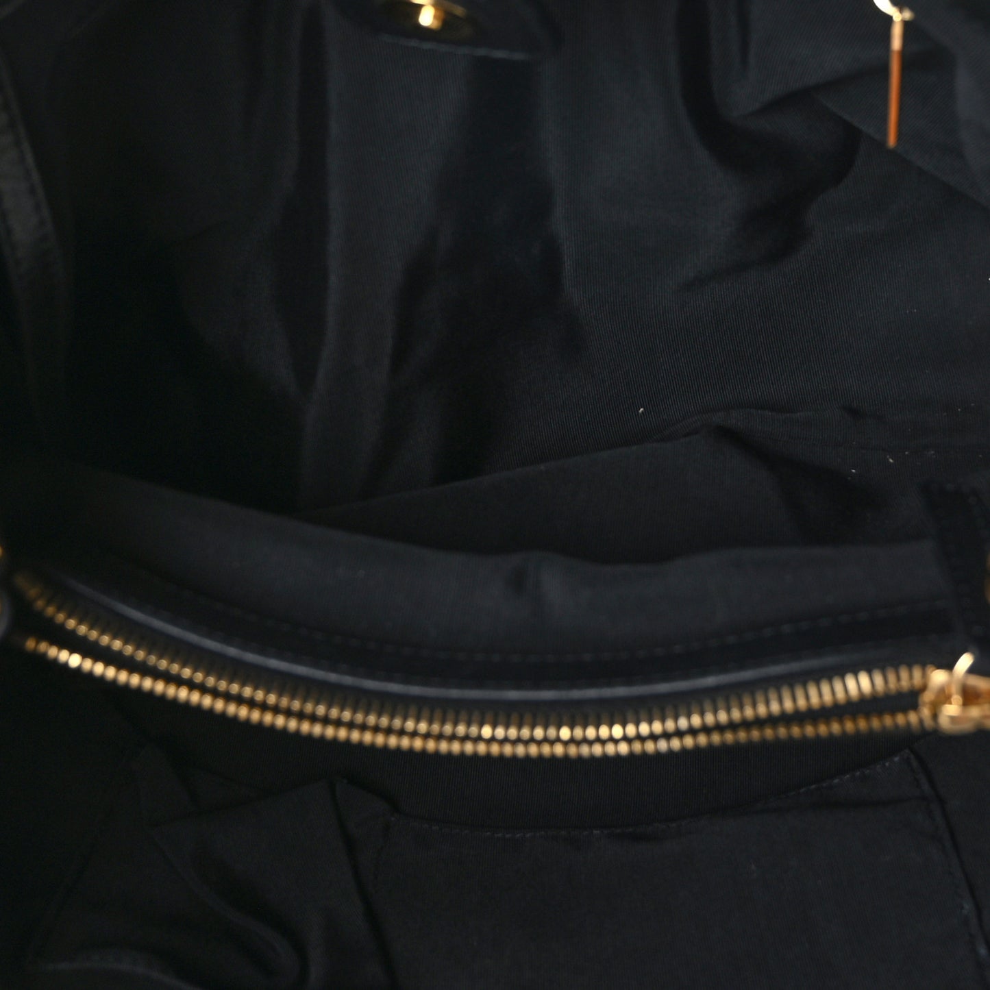 Calfskin Quilted Small Chain Me Tote Black