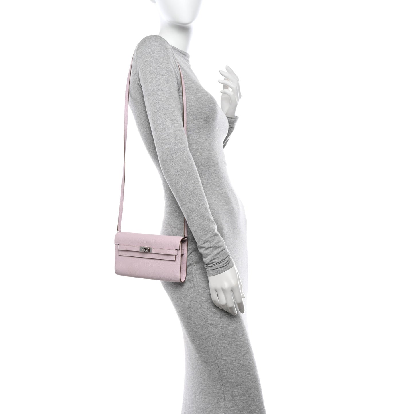 Epsom Kelly To Go Wallet Mauve Pale