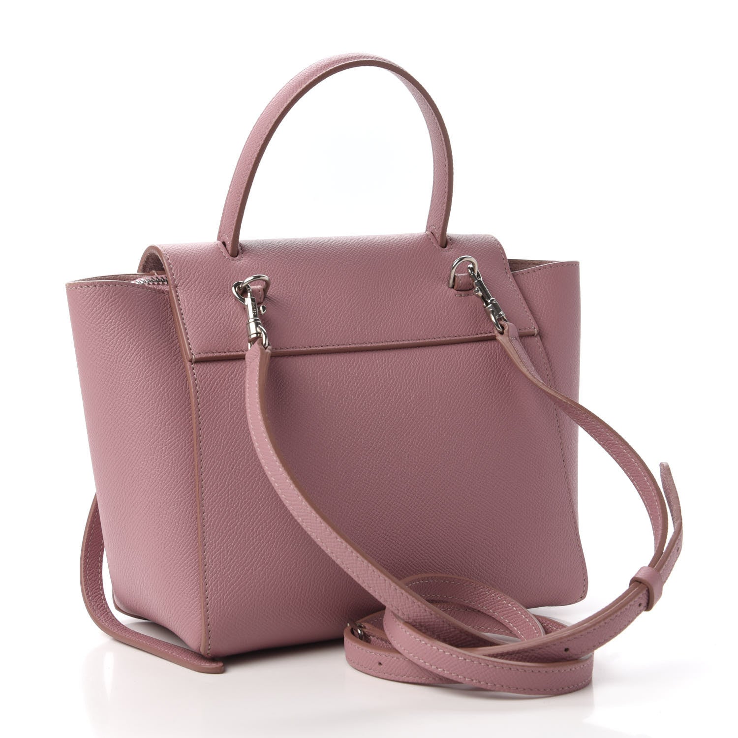 Celine Grained Calfskin Nano Belt Bag Antique Rose 3 of 9